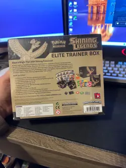 Pokemon TCG Shining Legends Elite Trainer Box Sun &Moon ETB With Very Small Tear - Image 4