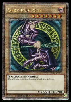 Yugioh! Dark Magician (Quarter Century Secret Rare) TN23-EN001 - Image 1