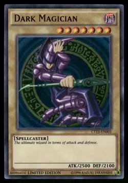 Yugioh! Dark Magician CT13-EN003 Ultra Rare - Image 1