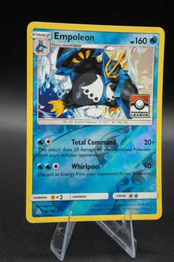 Empoleon League Promo 34/156 Reverse Holo Ultra Prism Foil Pokemon Card LP - Image 1