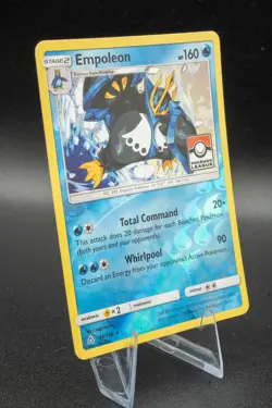 Empoleon League Promo 34/156 Reverse Holo Ultra Prism Foil Pokemon Card LP - Image 4