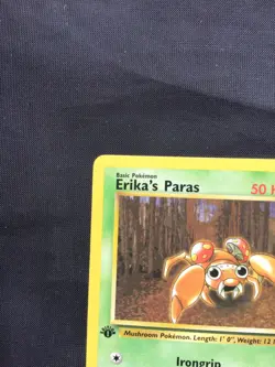 Pokemon Cards: Gym Challenge 1st Edition Common: Erika's Paras 71/132 - Image 2