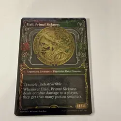 MTG English Etali, Primal Conqueror (Showcase) NM FOIL March of the Machine - Image 2