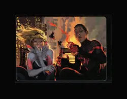 MTG: Heroes' Hangout Art Card #14 S Normal NM Art Series: Marvel's Spider-Man - Image 1