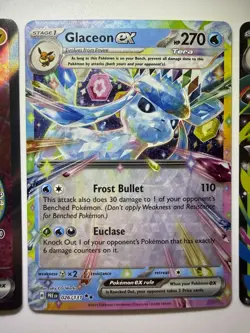 (3) Card Rare EX Pokemon Lot, Miraidon, Glaceon And Mega Venasaur EX! Beautiful - Image 3