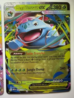 (3) Card Rare EX Pokemon Lot, Miraidon, Glaceon And Mega Venasaur EX! Beautiful - Image 4