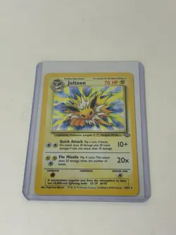Pokemon Jolteon - 4/64 - Jungle Unlimited Holo Rare Card WOTC LP+ - Image 1