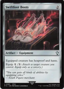 Swiftfoot Boots U Commander: FINAL FANTASY 361 NM - Image 1