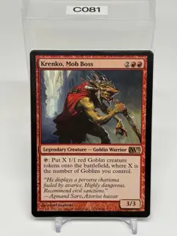 MTG Krenko, Mob Boss - Magic 2013 #138 - Image 1
