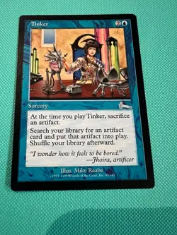 Tinker - Urza's Legacy - MTG - Magic the Gathering - Image 1