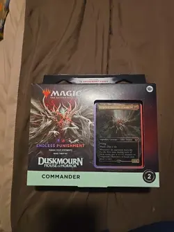 MtG: Duskmourn - Commander Deck - Endless Punishment NEW/SEALED - Image 1
