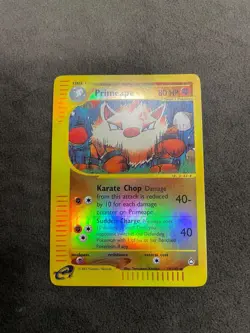 Primeape Aquapolis 29/147 Reverse Holo eReader Pokemon TCG NM - Image 1