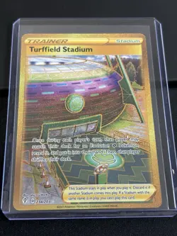 Turffield Stadium - 234/203 - Pokemon Evolving Skies Sword Shield Secret Rare NM - Image 3