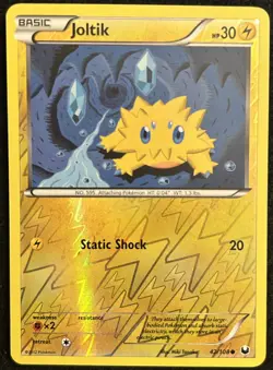 NM - Joltik 42/108 Reverse Holo - Dark Explorers - Pokemon TCG - Image 1