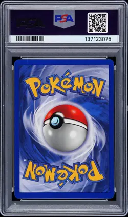 1999 POKEMON GAME SHADOWLESS #4 CHARIZARD-HOLO PSA 8 - Image 2