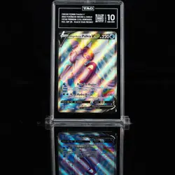2022 POKEMON SWSH BLACK STAR PROMO FULL ART/ORIGIN FORME PALKIA V TAG 10 #253 - Image 1