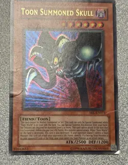 Toon Summoned Skull SRL-EN073 Spell Ruler Ultra Rare Unlimited Edition HP - Image 2