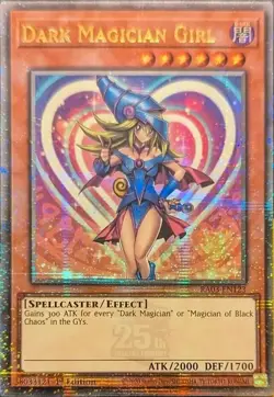 Yugioh! Dark Magician Girl (A) - RA03-EN123 - Quarter Century Secret Rare - 1st - Image 1