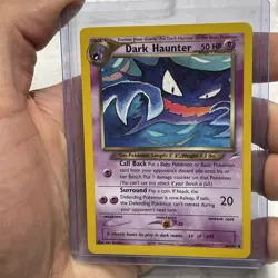 Dark Haunter 36/105 Neo Destiny Pokemon Set - Regular Card LP+ Vintage Uncommon - Image 1