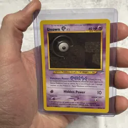 Unown C Neo Destiny 57/105 Regular Uncommon Pokemon Card NM Vintage Pokemon TCG - Image 1
