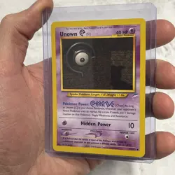 Unown C Neo Destiny 57/105 Regular Uncommon Pokemon Card NM Vintage Pokemon TCG - Image 2