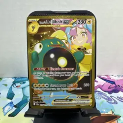 Pokemon TCG Ionos Bellibolt ex 188/159 Journey Together Gold Hyper Rare Card NM - Image 1