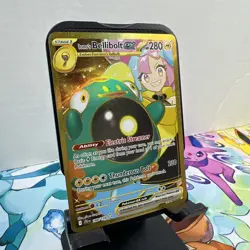 Pokemon TCG Ionos Bellibolt ex 188/159 Journey Together Gold Hyper Rare Card NM - Image 2