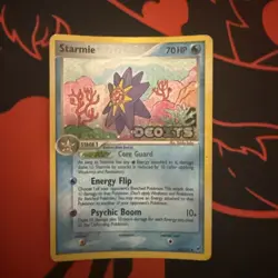 Pokemon TCG Starmie Card 48/107 Deoxys Regular Near Mint/Mint Condition Stamped - Image 1
