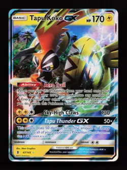 Tapu Koko GX SM50 Promo SM Promos Pokemon Card - Image 1