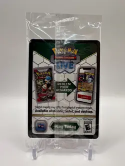 Glaceon ex 26/131 Holiday Snowflake Stamp Promo Pokemon Card Holo SEALED - Image 2
