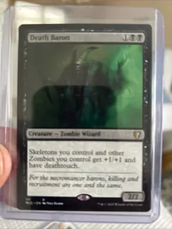 MTG Death Baron Innistrad: Midnight Hunt Commander Card #111 NM Condition - Image 2