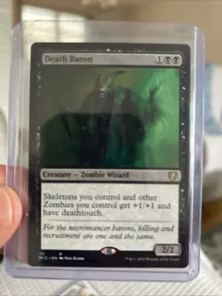 MTG Death Baron Innistrad: Midnight Hunt Commander Card #111 NM Condition - Image 3