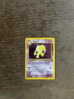 Pokemon Hypno Holo Card - Vintage Rare Holographic - WOTC - Played Trading Card - Image 2