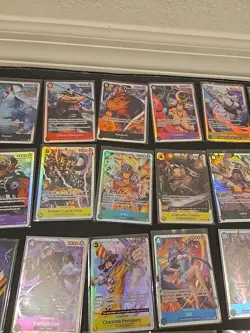 One piece Card Game 54 Card Lot Sec,alt Art,textured Don,Sr,Leaders - Image 3