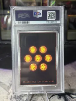 PSA 10 Dragon Ball Super Card Game Kakarot, the One and Only Promo P-187 PR - Image 2