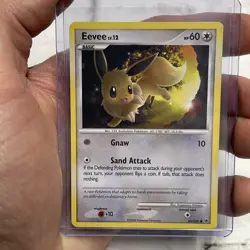 EEVEE - 63/100 NO E-READER - Common - Pokemon Card - LP+ 2008 Pokemon Nintendo - Image 1