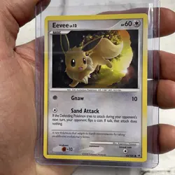 EEVEE - 63/100 NO E-READER - Common - Pokemon Card - LP+ 2008 Pokemon Nintendo - Image 2