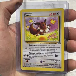 Pokemon TCG Italian NM/MT Eevee 51/64 Jungle Common Card WOTC Vintage Pokemon - Image 2