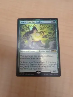 MTG Magic The Gathering Azusa, Lost But Seeking 173/274 M21 Rare M/NM - Image 1