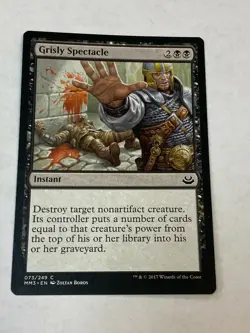 Grisly Spectacle - Magic the Gathering MTG Modern Masters 2017 Single - Image 1