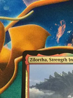 C5238 MAGIC MTG COMMANDER MASTERS ZILORTHA, STRENGTH INCARNATE #0366 NM RARE - Image 3