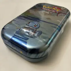 Pokemon Kanto Friends Squirtle Art Mini Tin Factory New - Image 3