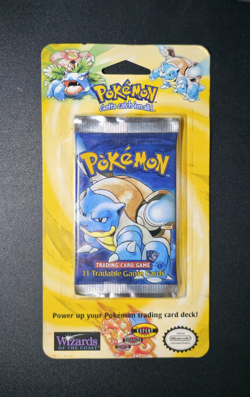 1999 Pokemon Base Set Shadowless Blister Pack Booster WOTC Wizards 9781575306032 - Image 1