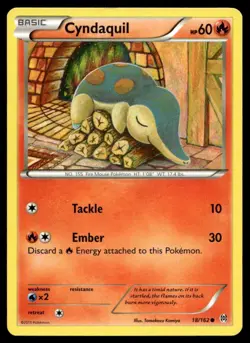 2015 XY - BREAKthrough Cyndaquil Basic/Common #18 - Image 1