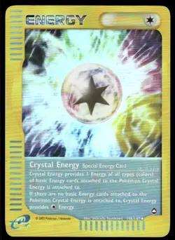 Pokemon TCG Aquapolis #146/147 Crystal Energy Reverse HP - Image 1