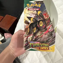 Pokemon Sword & Shield Evolving Skies Booster Box Empty 820650818776 - Image 3