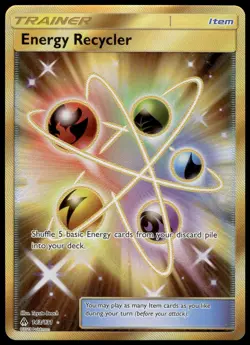 Energy Recycler 143/131 Pokemon TCG Forbidden Light Holo Secret Gold Rare NM - Image 1