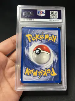Pokemon TCG Dark Dragonite Holo Rare 1st Edition 5/82 PSA 8 NM-MT Swirl - Image 4