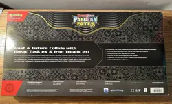 Sealed Pokemon Paldean Fates Great Tusk Iron Threads Ex Premium Collection Box - Image 2