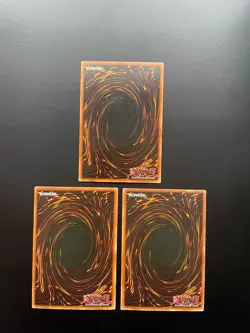 Yugioh Dark Driceratops IOC-073 Rare Unlimited Edition Damaged X3 - Image 2